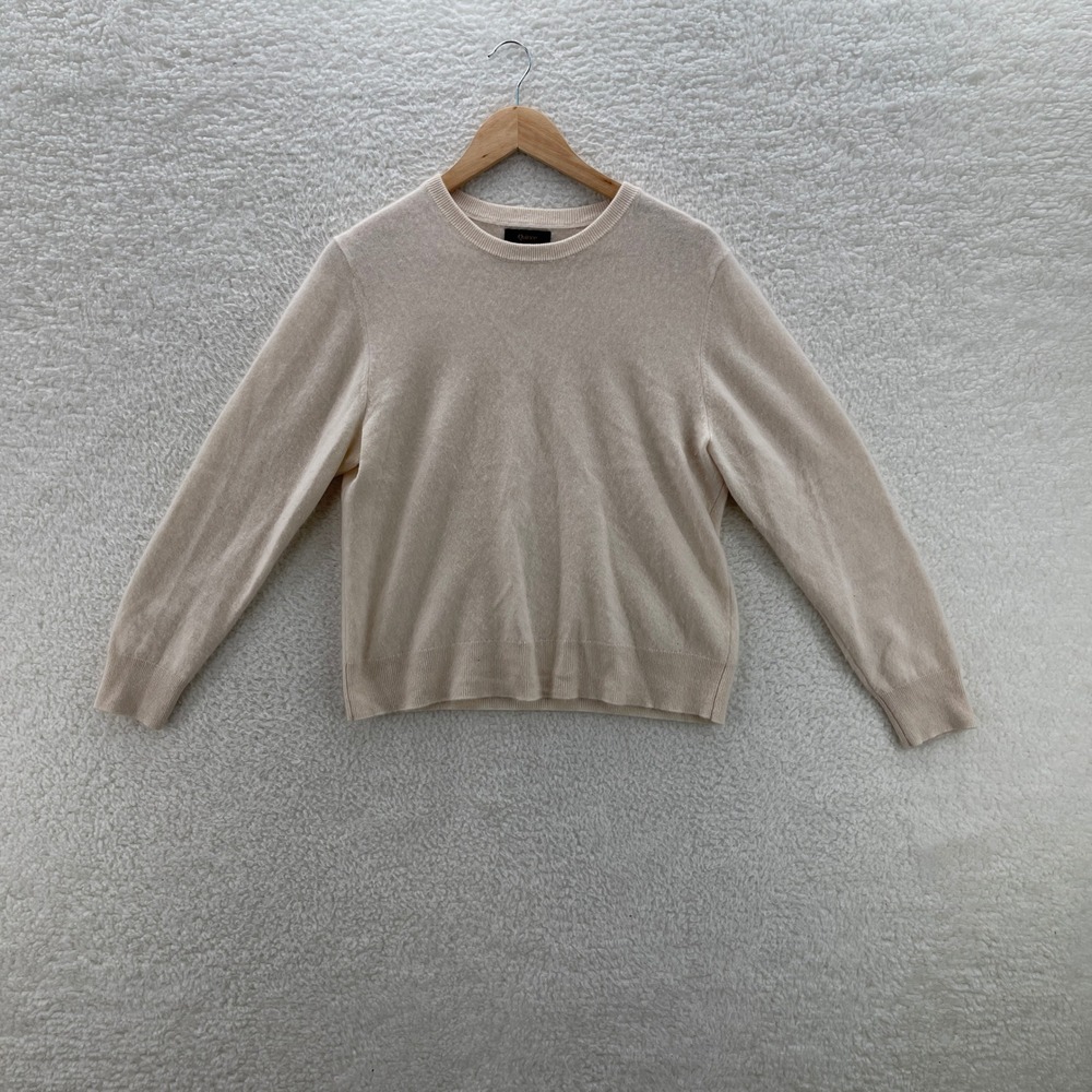 Quince Cream Crew Neck Sweater
